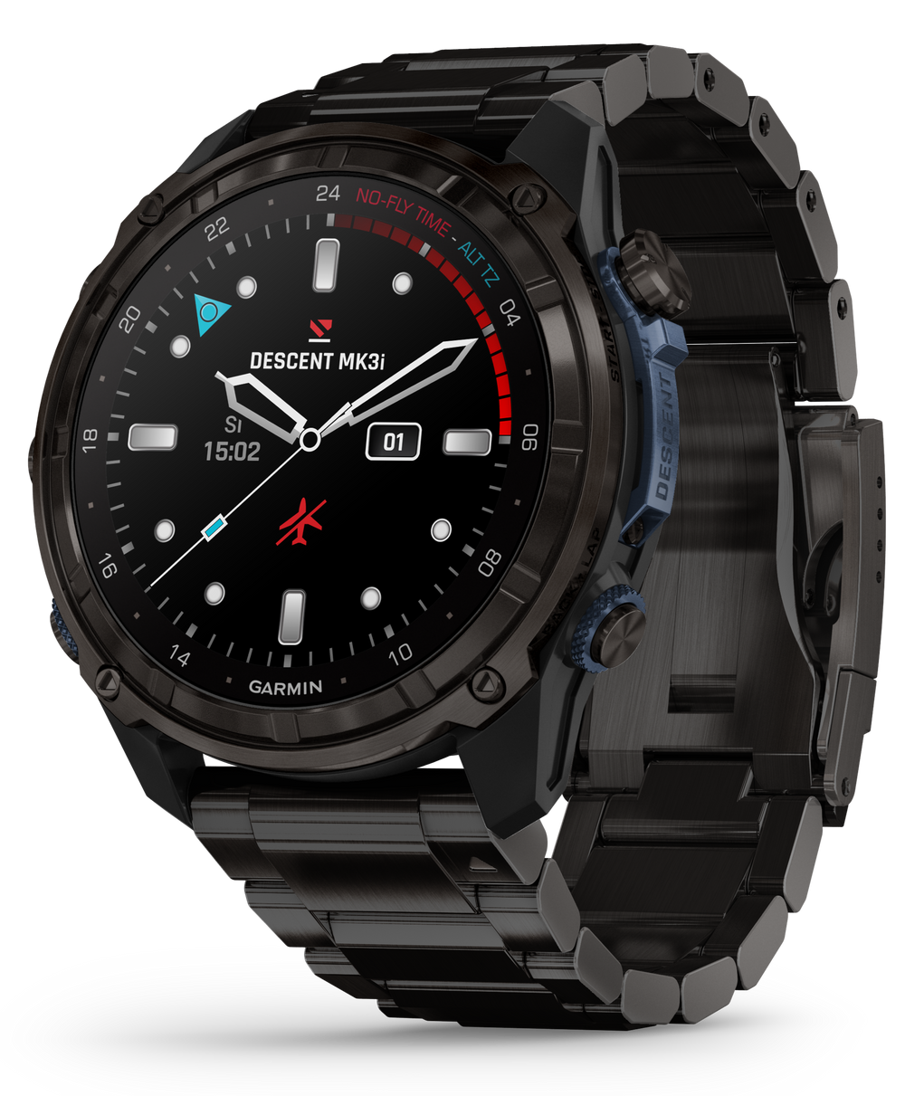 Garmin Descent Black Metal Band