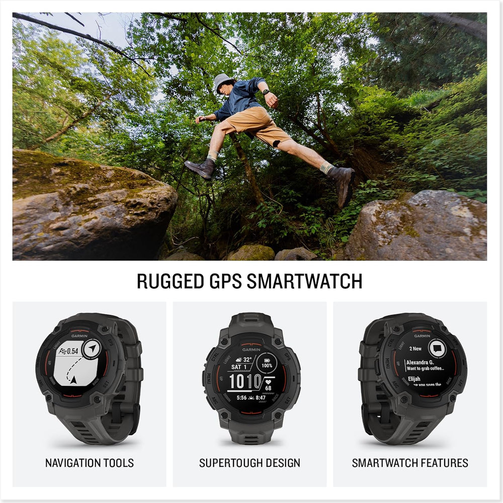 Garmin Instinct E Rugged GPS Smartwatch