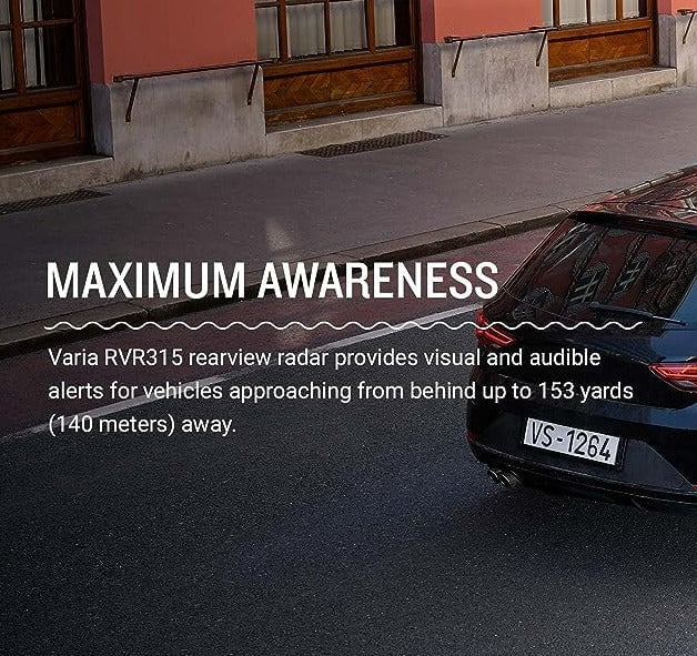 Garmin Cycling Accessories Garmin Varia RVR315 Bike Rearview Radar