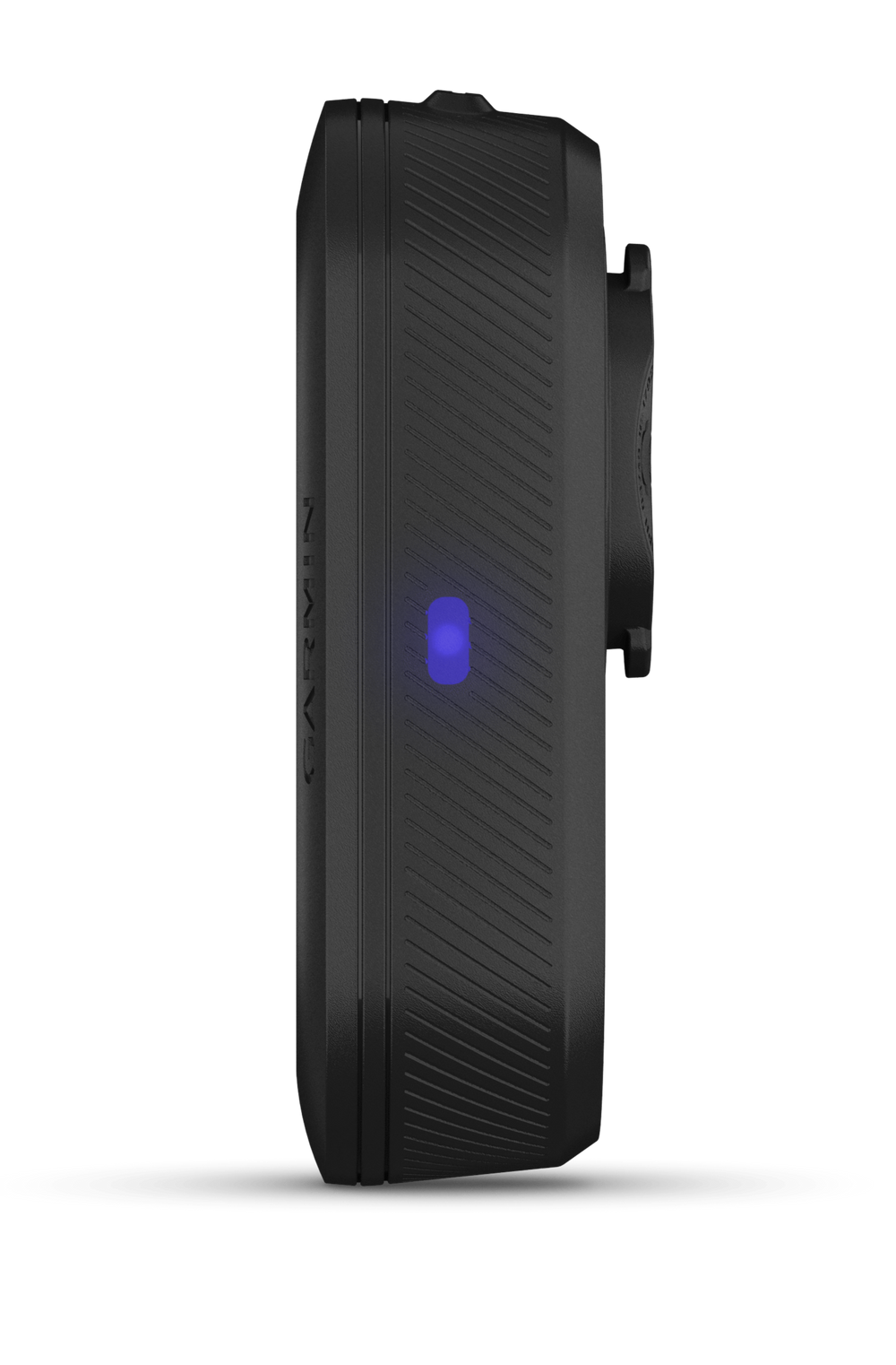 Side view of the Garmin Varia RVR315 Bike Rearview Radar