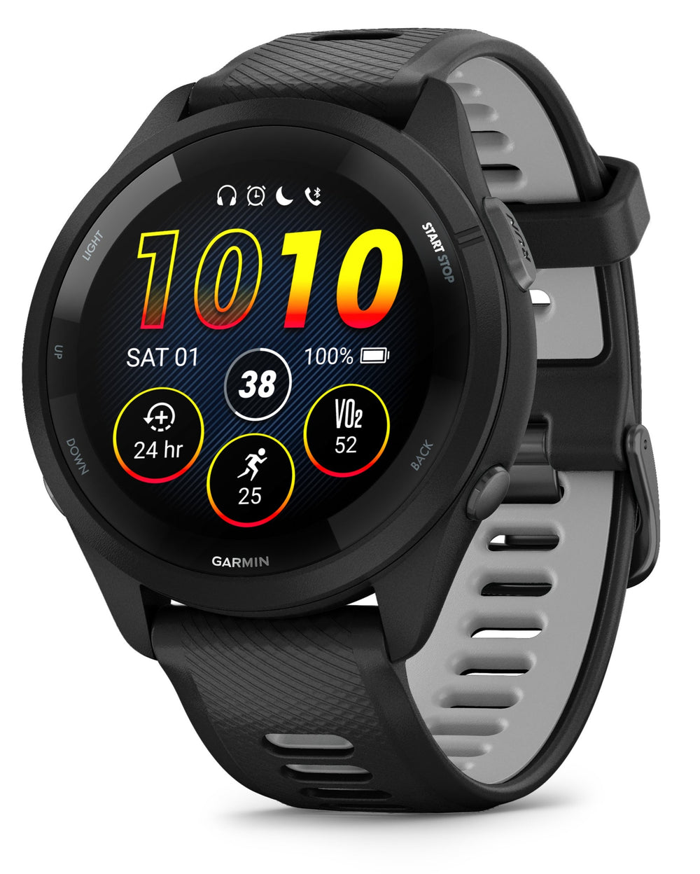 Garmin Forerunner 265 / 265S GPS Watch Heart Rate Monitors Garmin 265 Black