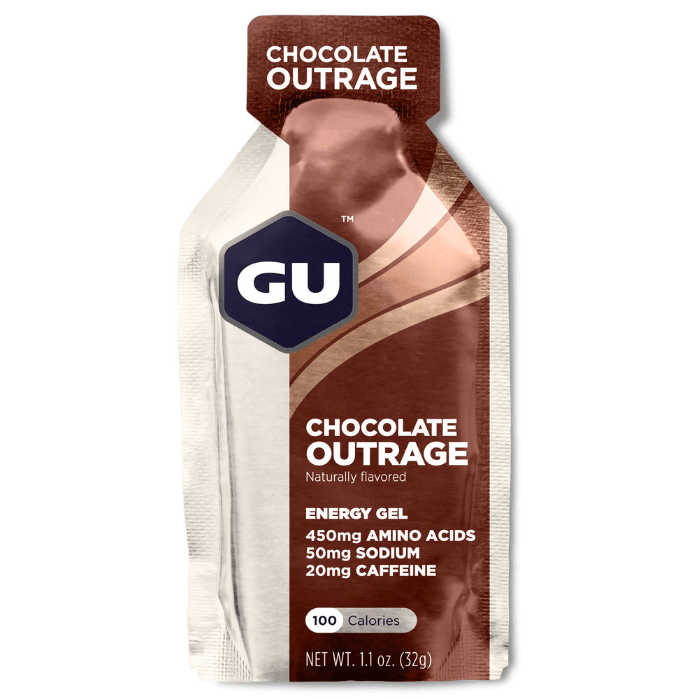GU Original Sports Nutrition Energy Gels - 24 Pack Sports Nutrition GU Chocolate Outrage
