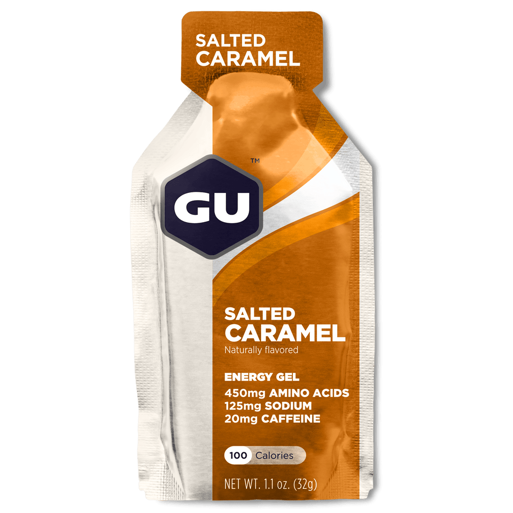 GU Original Sports Nutrition Energy Gels - 24 Pack Sports Nutrition GU Salted Caramel