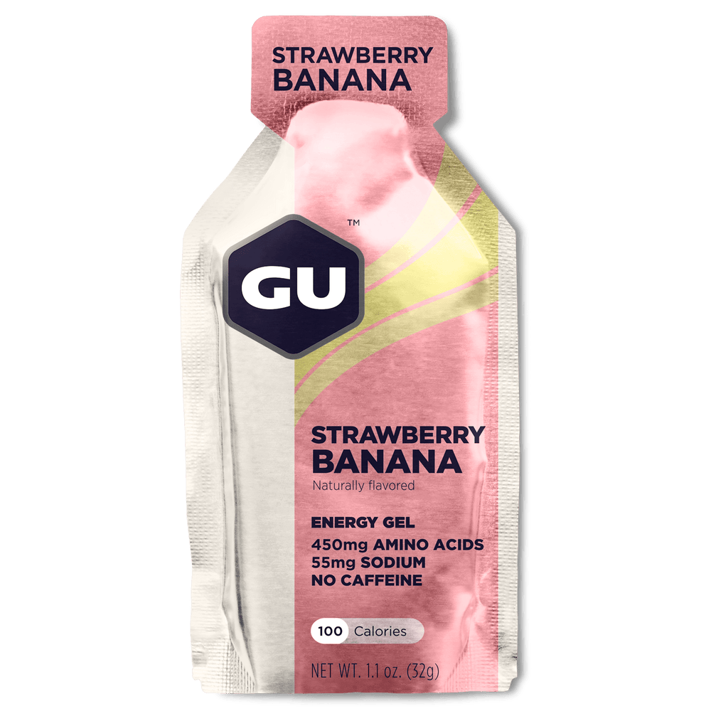 GU Original Sports Nutrition Energy Gels - 24 Pack Sports Nutrition GU Strawberry Banana