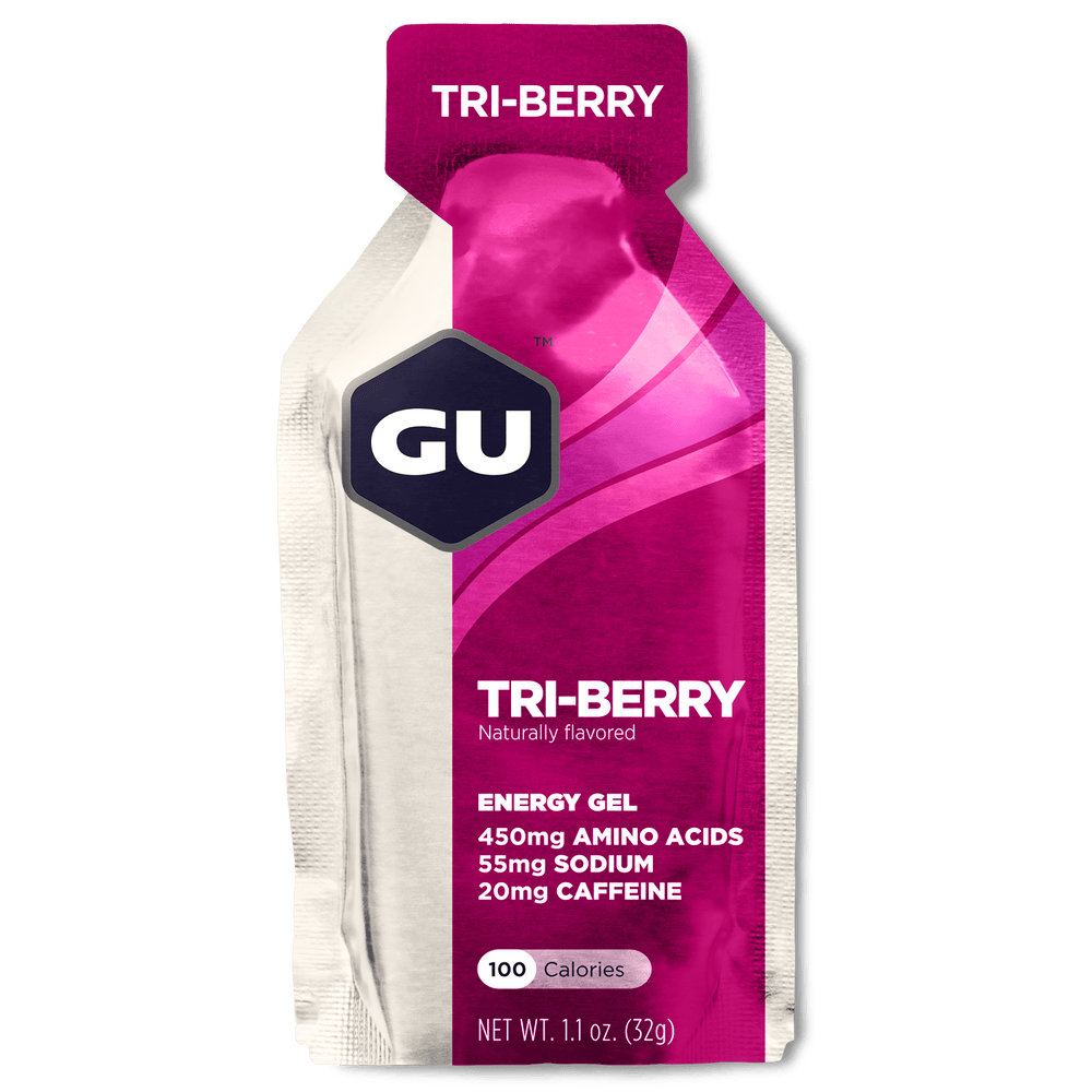 GU Original Sports Nutrition Energy Gels - 24 Pack Sports Nutrition GU TriBerry