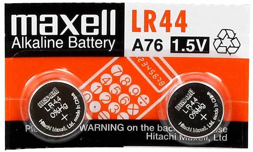 AG13 / 357A / LR44 Alkaline Button Cell Battery (Qty. 2) Batteries None   