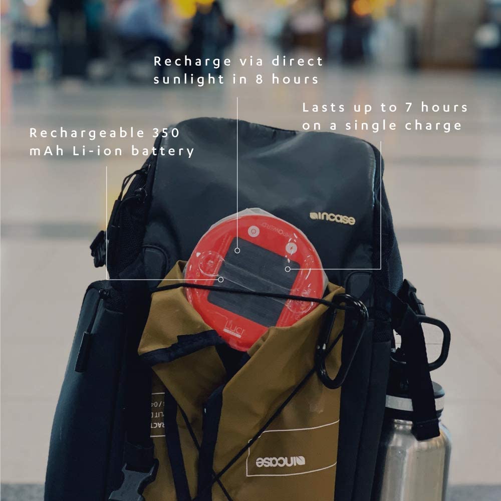 MPOWERD Luci EMRG Solar Powered Inflatable Lantern Cool Gadgets MPOWERD