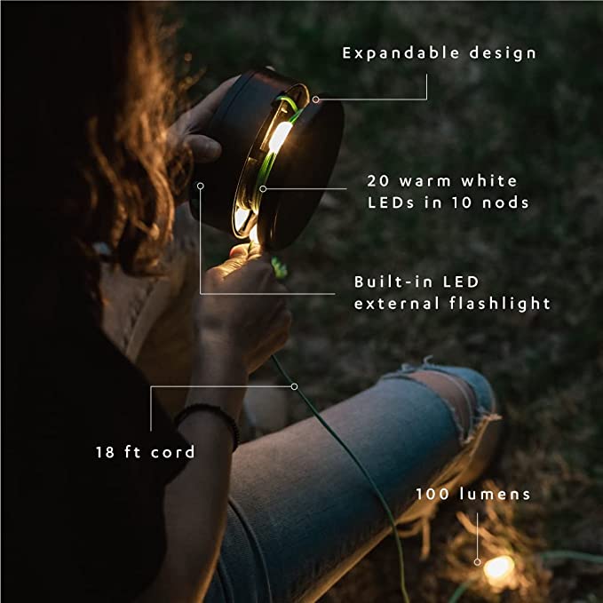 MPOWERD Luci Solar String Lights - White Cool Gadgets MPOWERD