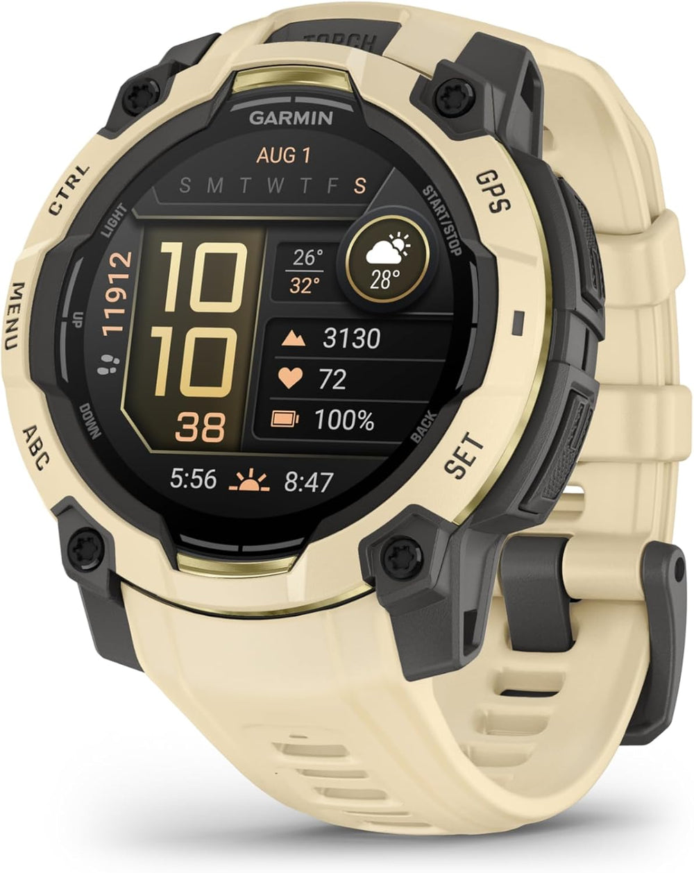 Garmin Instinct 3 in Citrine 45mm AMOLED