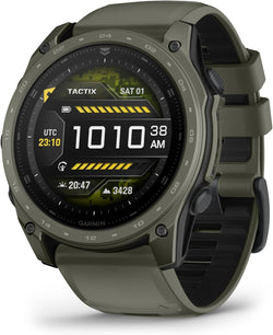 Garmin Tactix 8 Tactical GPS Smartwatch 51MM AMOLED Cerakote in Olive