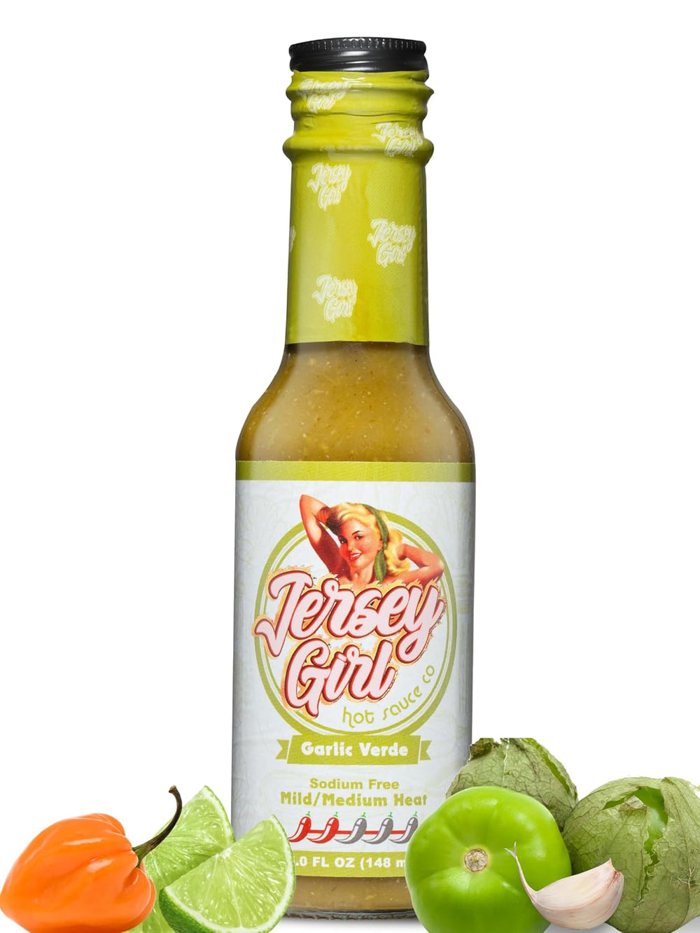 Jersey Girl Garlic Verde – Clean Ingredients, Bold Flavor, Sodium Free