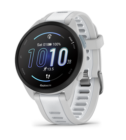 Garmin Forerunner 165 GPS Running Watch in Mist Grey Music Edition