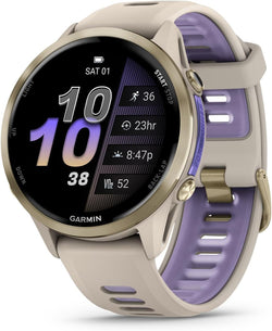 Garmin Forerunner 970 GPS Smartwatch French Gray/Indigo 