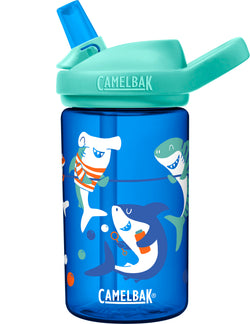 Camelbak Eddy+ Kid's BPA-Free Bottle 14oz in Shark Summer Camp
