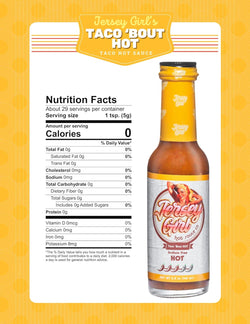 Jersey Girl Taco 'Bout Nutrition Facts