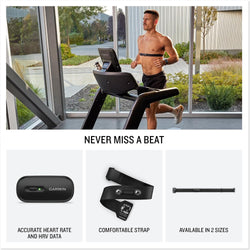 Garmin HRM 200 Heart Rate Monitor
Infographic never miss a beat