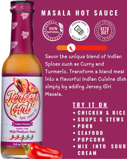 Jersey Girl Masala try it on