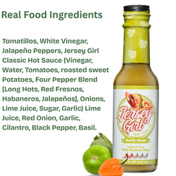 Jersey Girl Garlic Verde real food ingredients
