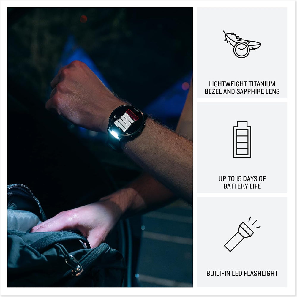 Garmin Forerunner 970 up to 15 days of battery life