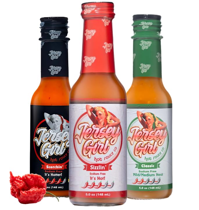Jersey Girl Hot Sauce 3 Heat Pack