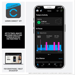 Garmin fenix 8 AMOLED garmin connect