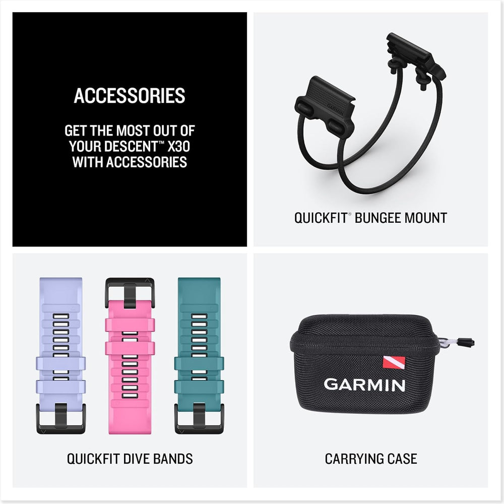 Garmin Descent X30 accessories