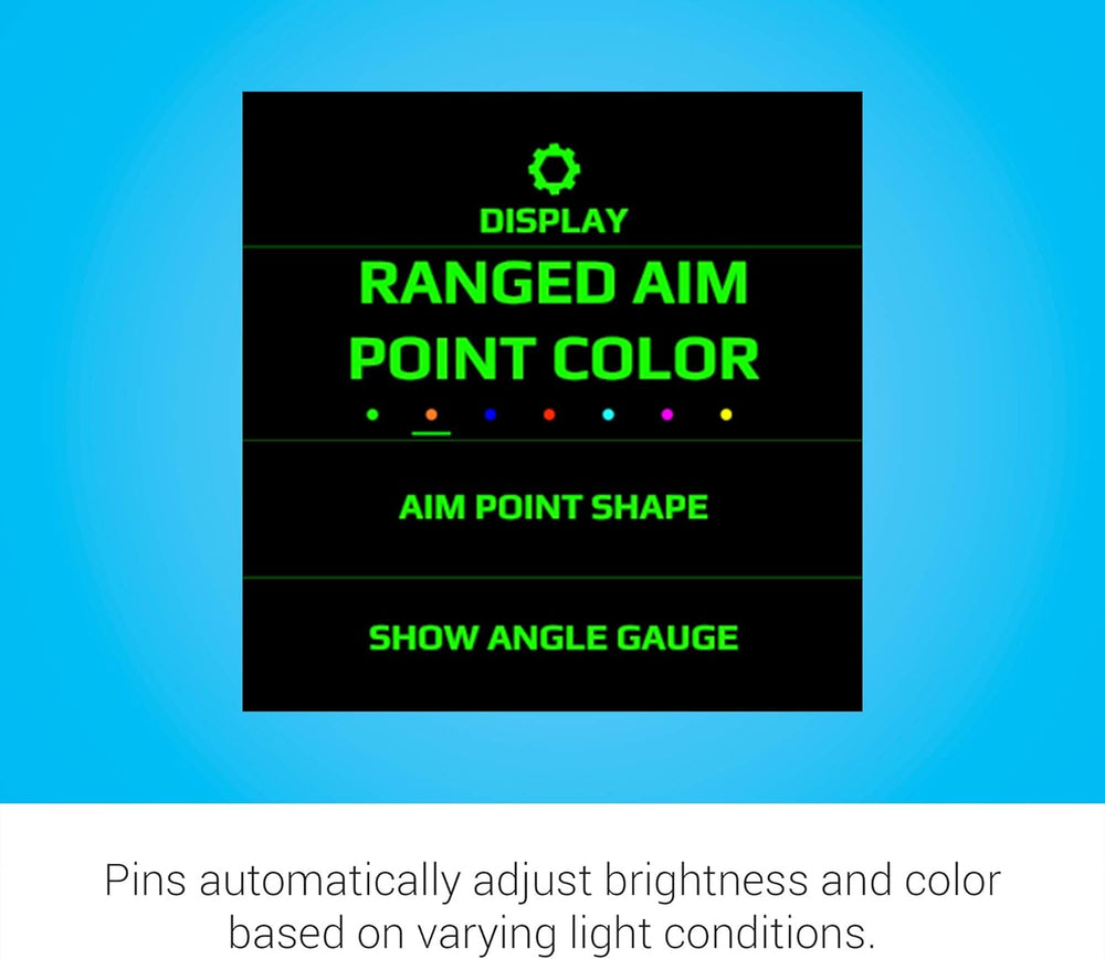 Garmin Xero X1i automatically adjusts brightness and color
