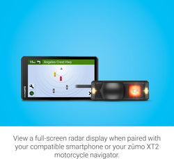 Garmin zūmo R1 full screen display
