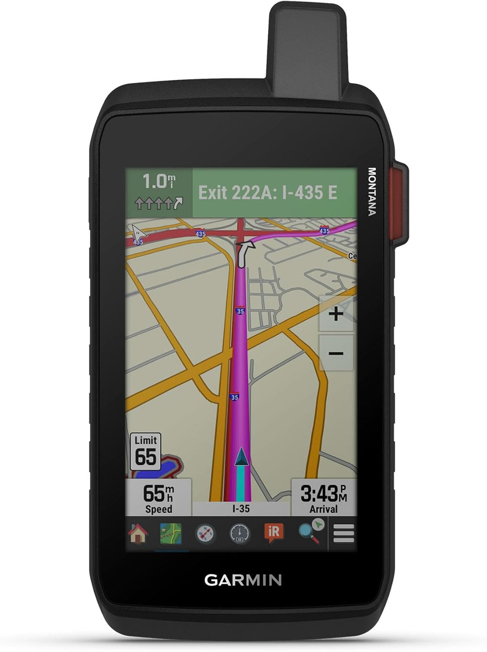 Garmin Montana 710i front view