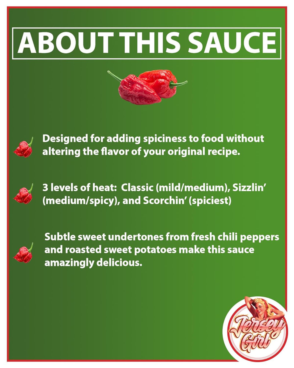 Jersey Girl Hot Sauce Hot Sauce Jersey Girl Scorchin' Hot Sauce