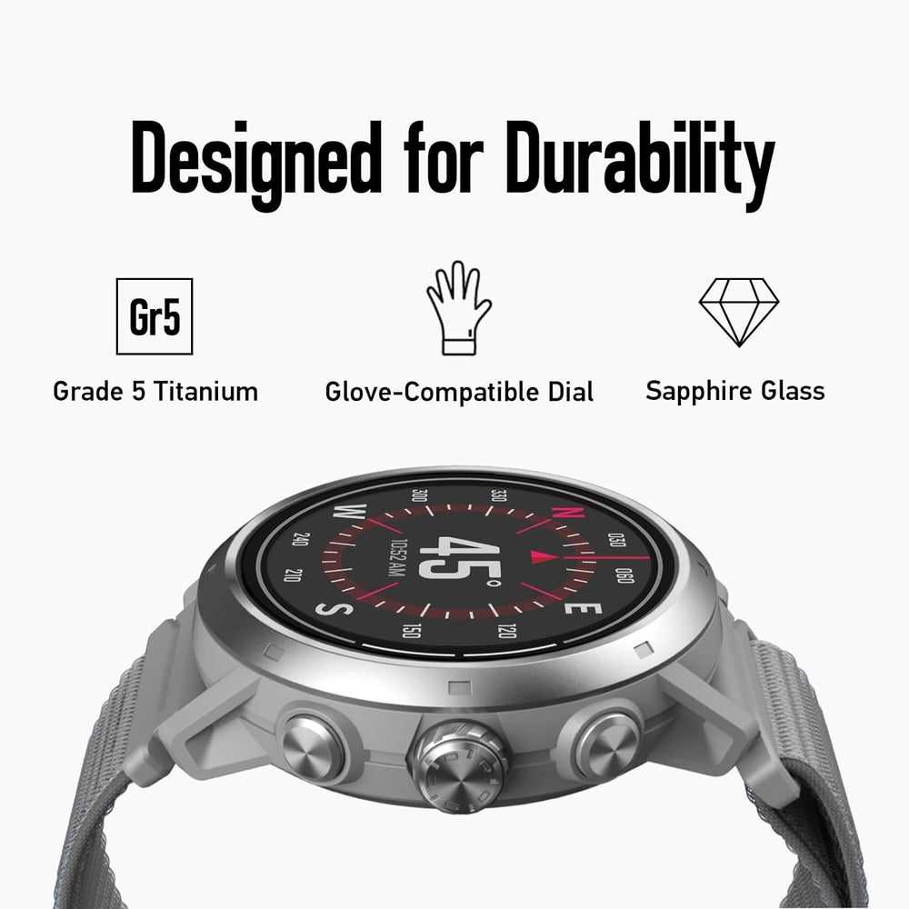 COROS APEX 2/2 Pro GPS Outdoor Watch is designed for durability