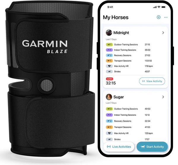 Garmin Blaze Equine Wellness System