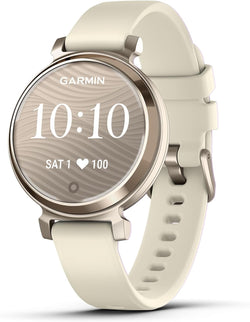 garmin lily sport white Garmin Lily 2 Smartwatch, Cream Gold/Coconut