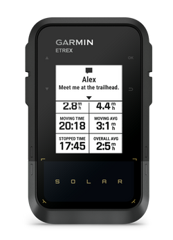Etrex Solar Black Front view