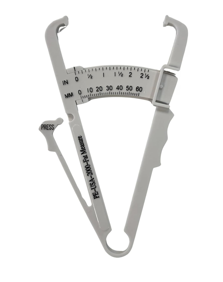 Personal Body Fat Caliper - White | Heart Rate Monitors USA