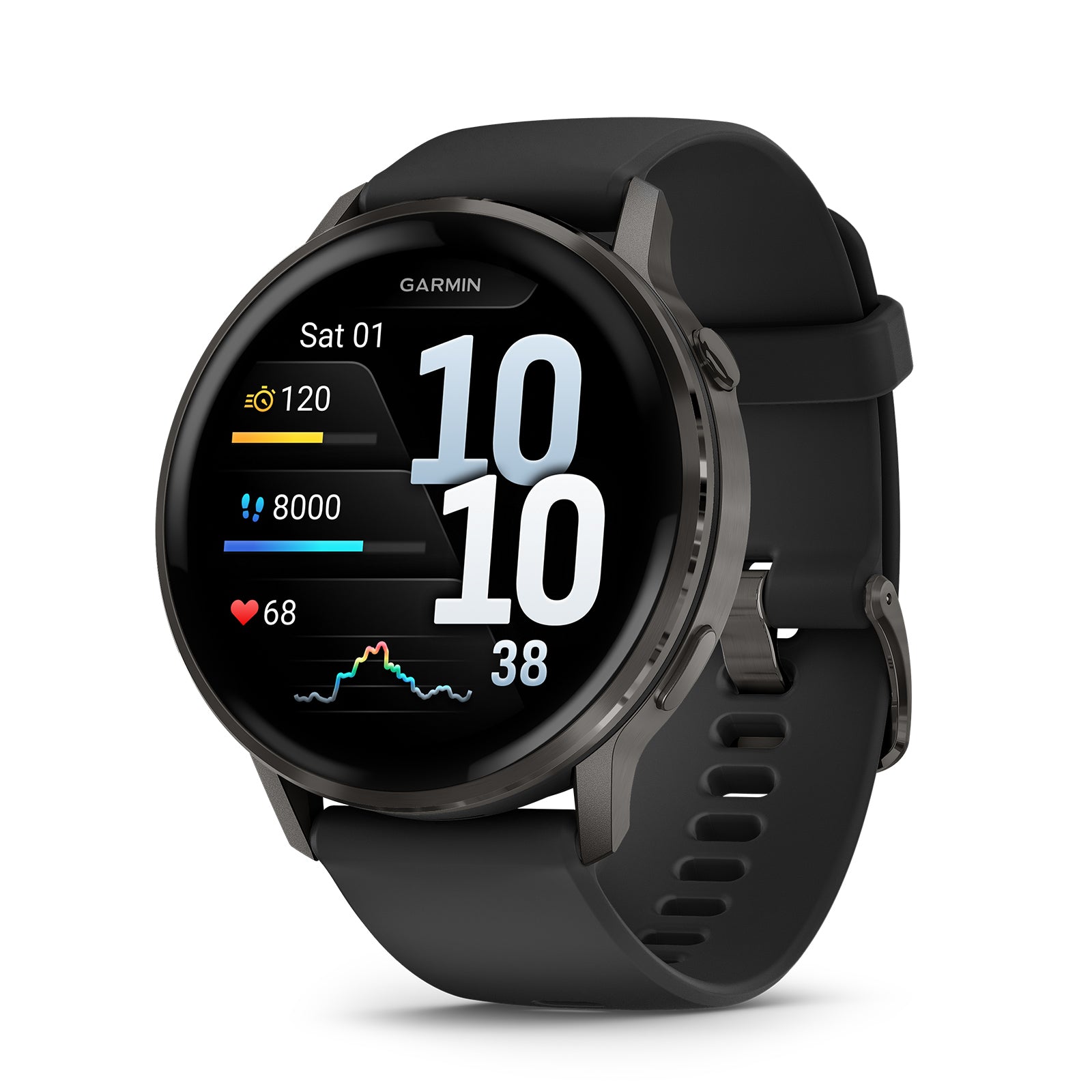 GARMIN Vivoactive 5 ブラック Garmin Vivoactive 5 Smartwatch Black and Slate : Target
