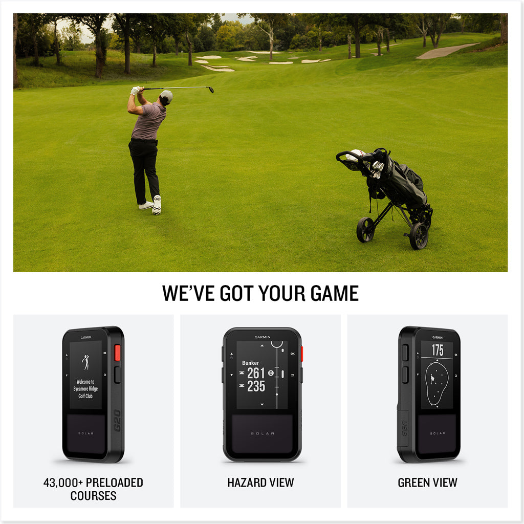 Shop Garmin Approach G20 Solar GPS Golf Handheld — PlayBetter
