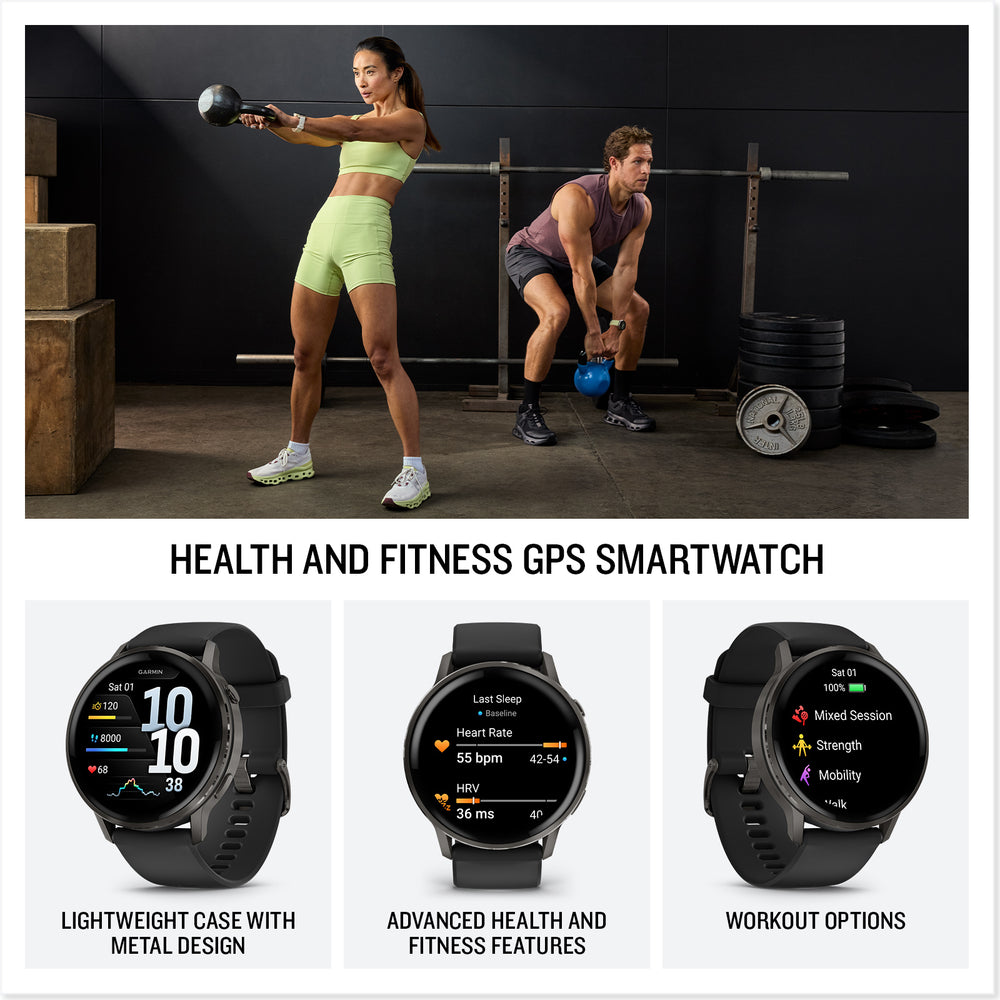 Garmin Venu 4 Health and Fitness GPS Smartwatch