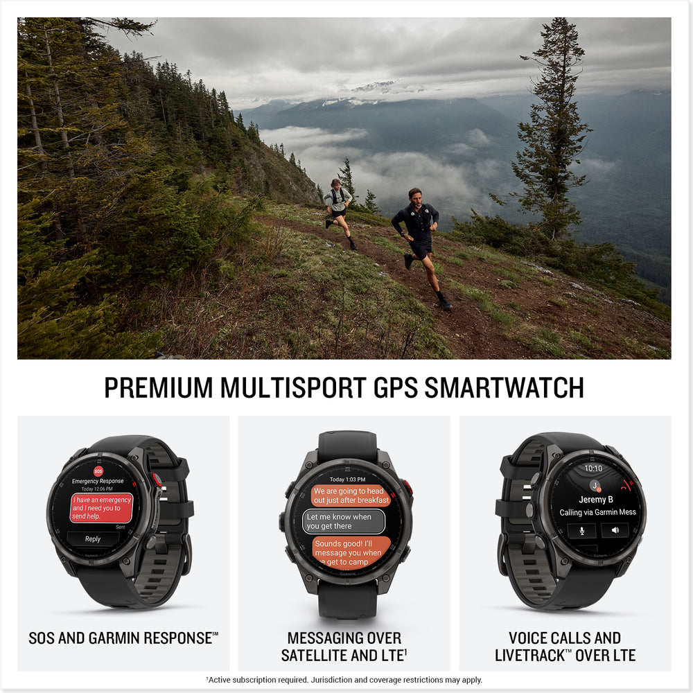 Garmin fenix 8 PRO Edition premium multisport gps smartwatch