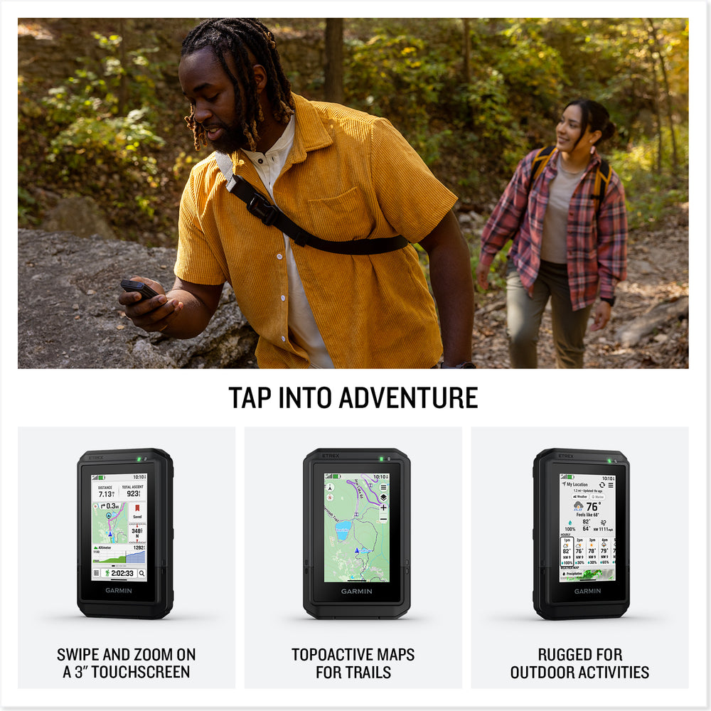 Garmin eTrex Touch tap into adventure