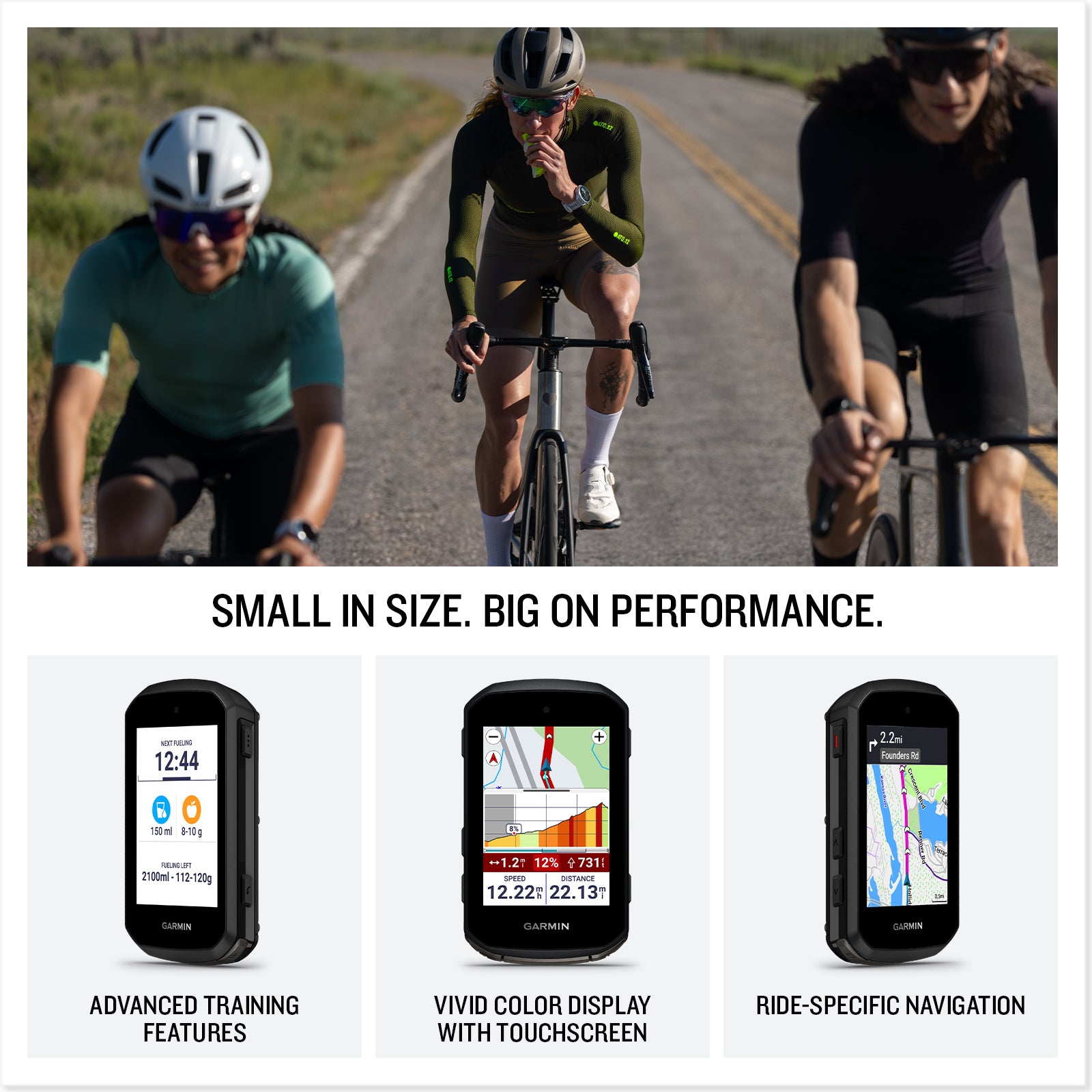 Garmin Edge 840 GPS Cycling Computer | Heart Rate Monitors USA