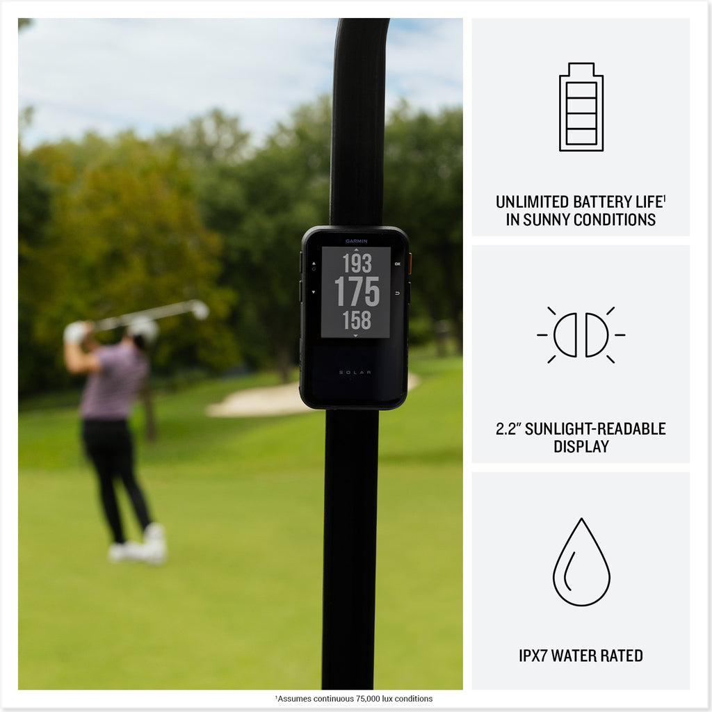 Shop Garmin Approach G20 Solar GPS Golf Handheld — PlayBetter