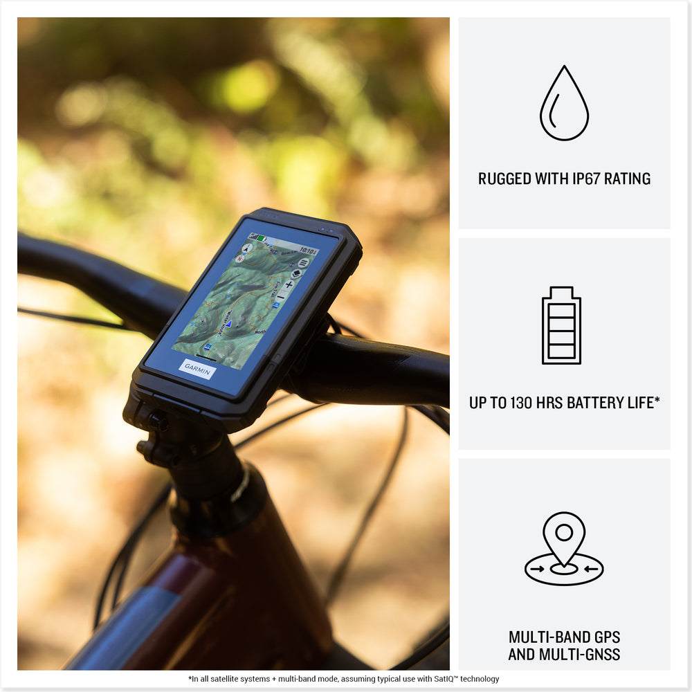 Garmin eTrex Touch up to 130 hours battery life