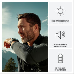 Garmin fenix 8 PRO Edition bright amoled display