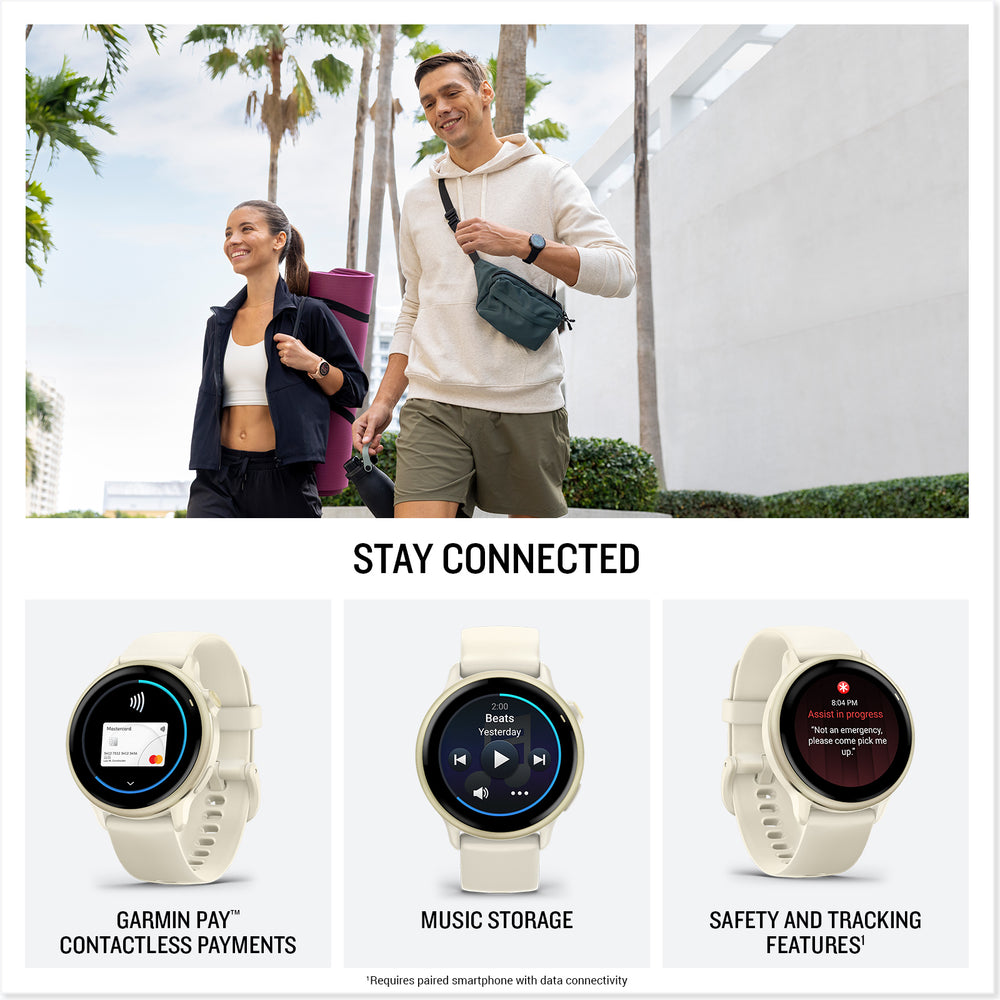 Garmin vivoactive 6 stay connected
