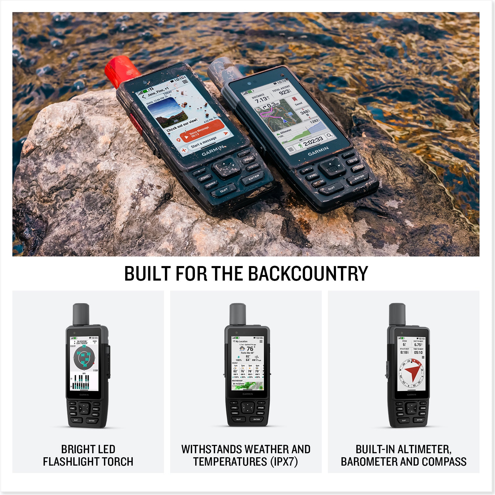 Garmin GPSMAP H1 / H1i Plus Rugged GPS Handheld | HRM USA