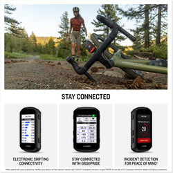 Garmin Edge 550 stay connected