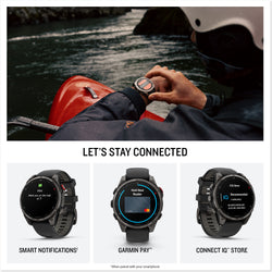 Garmin fenix 8 PRO Edition lets stay connected