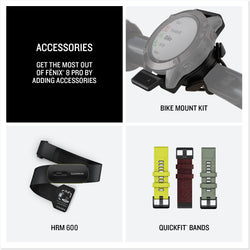 Garmin fenix 8 PRO Edition accessories