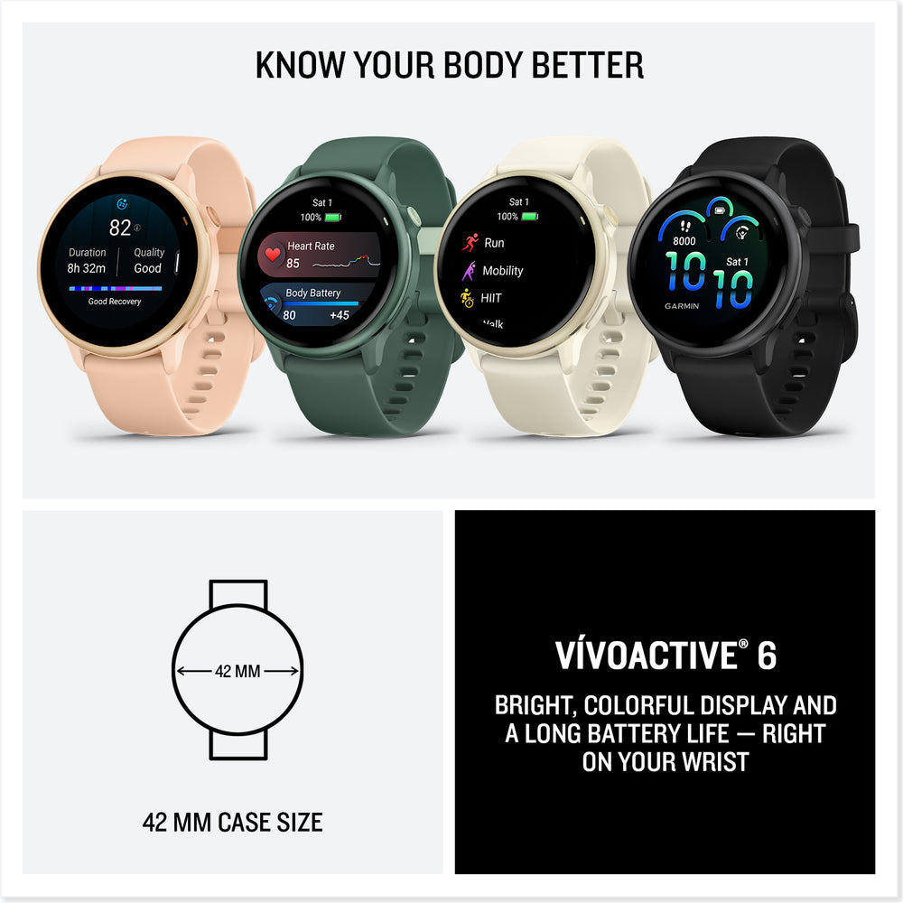Garmin vivoactive 6 know your body better